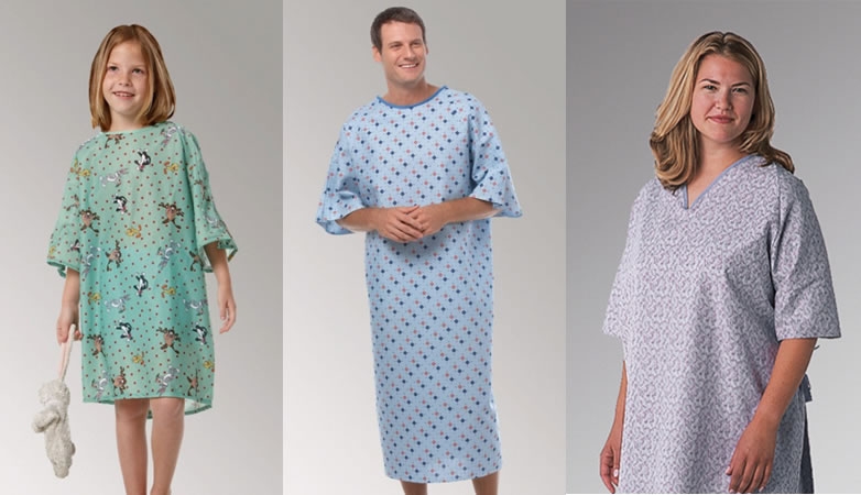 Patient dress online store