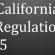 Title 22 CA Code of Regulations Division 5