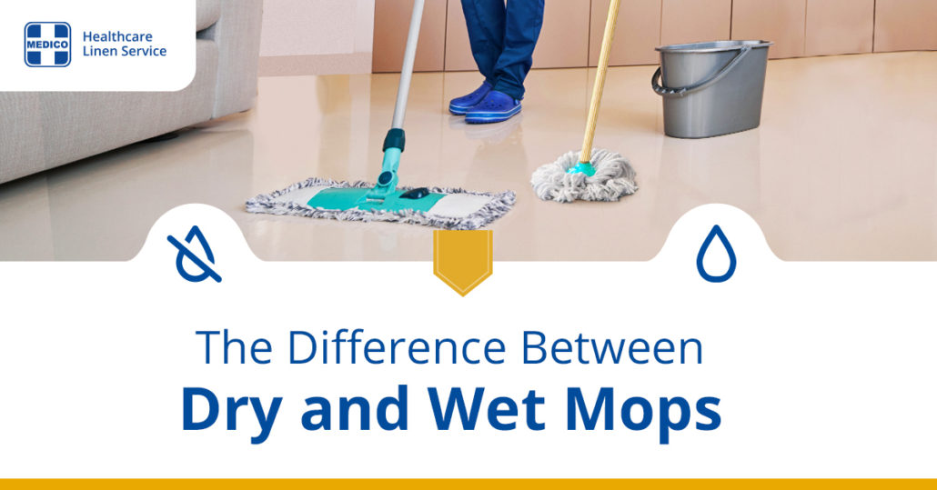 differences dry wet mops