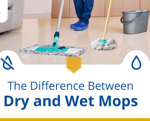 differences dry wet mops