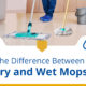 differences dry wet mops